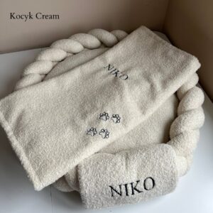 Kocyk Boucle różne kolory